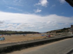 Porth Beach, Cornwall Wallpaper