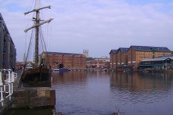 Gloucester Historic Docks Wallpaper