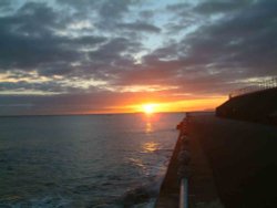 Sun up, Hartlepool, County Durham Wallpaper