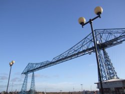 The Middlesbrough Transporter Bridge, North Yorkshire Wallpaper