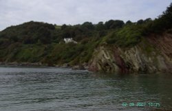 The Bay, Talland, Cornwall Wallpaper