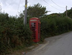 Telephone Box, Talland, Cornwall Wallpaper
