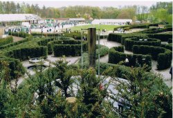 Alnwick Gardens, within the grounds of Alnwick Castle, Northumberland