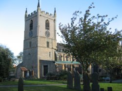 St Mary Magdalene's Church, Hucknall, Nottinghamshire Wallpaper