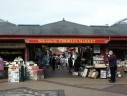 Famous old market town Wallpaper