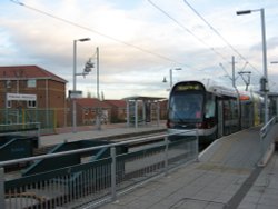 Rail links, Hucknall, Nottinghamshire Wallpaper
