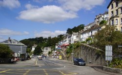 Cornish Coastal Town of Looe Wallpaper