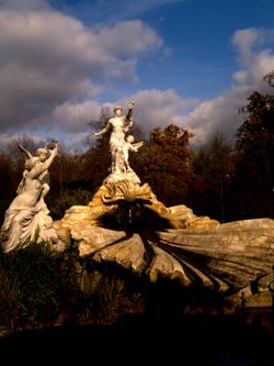 Shell fountain, Cliveden