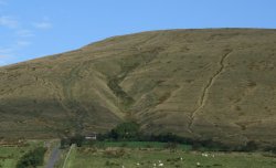 Parlick Hill, Chipping, Lancashire. Wallpaper