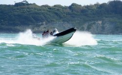 The Solent from Hurst Castle Wallpaper