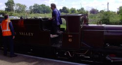 The train, Bure Valley Railway, Norfolk