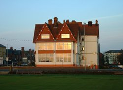 Great Yarmouth seafront and bowling greens Wallpaper