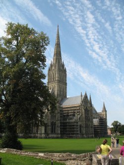 Cathedral and the clouds