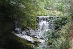 Waterfall at Roughlee Wallpaper
