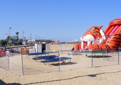 The beach at Great Yarmouth Wallpaper