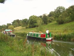 Canal Cruise at Bath, Somerset Wallpaper