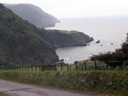 Lynton, Devon. Wallpaper