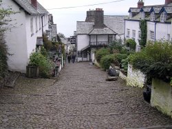 Clovelly, Devon. Wallpaper