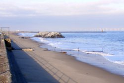 Construction work for Yarmouth's outer harbour Wallpaper