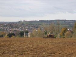 Faringdon from near the folly