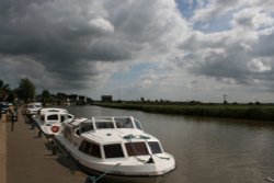 Peaceful scene at Reedham