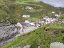 Trebarwith Strand near Tintagel, Cornwall