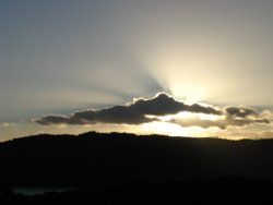 Sunset over Windermere, Cumbria