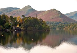 Derwentwater and Cat Bell, Cumbria Wallpaper