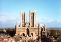 Lincoln Cathedral, Lincoln, Lincolnshire Wallpaper