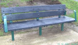 Memorial Seat, Langold Country Park, Nottinghamshire