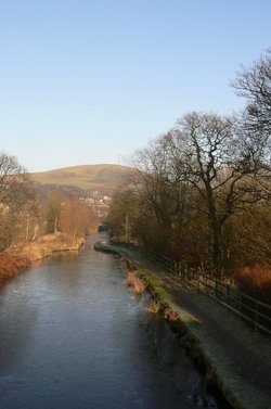 The Huddersfield Canal, Greenfield, Near Oldham