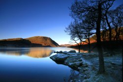 Dawn on the Lake, Cumbria Wallpaper