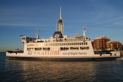 Portsmouth - Wightlink Ferries - St Faith Wallpaper