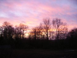 Kimptons Mead at sunset Wallpaper