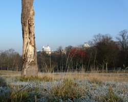 The Royal Observatory in Winter Wallpaper