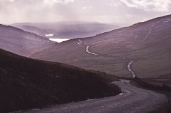 Kirkstone Pass on a Misty Afternoon Wallpaper