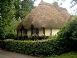 The Lodge at the entrance to Cockington Country Park, Devon