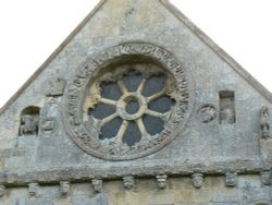 Church of St. Nicholas, Barfrestone, Kent Wallpaper