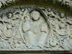 Church of St. Nicholas, Barfrestone, Kent Wallpaper