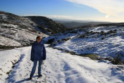 Cardingmill Valley, Church Stretton, Shropshire Jan 2008 Wallpaper