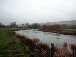 River Wyley, Great Wishford, Wiltshire Wallpaper