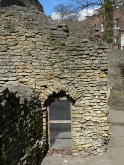 The Anglian Tower in Yorkshire Museum Gardens