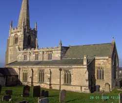 St James Church in South Anston, South Yorkshire Wallpaper