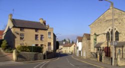 Main street of South Anston, South Yorkshire Wallpaper