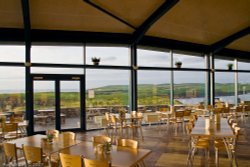 The Cafe by the Lighthouse Wallpaper