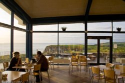 The Cafe by the Mull of Galloway Lighthouse Wallpaper