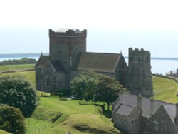 The Saxon Church at Dover Castle Wallpaper