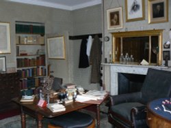 Charles Darwin's Study Wallpaper