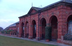 Railway Station, Hornsea, East Riding of Yorkshire Wallpaper