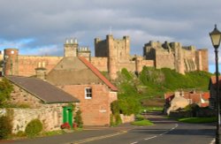 Bamburgh Village, Northumberland Wallpaper